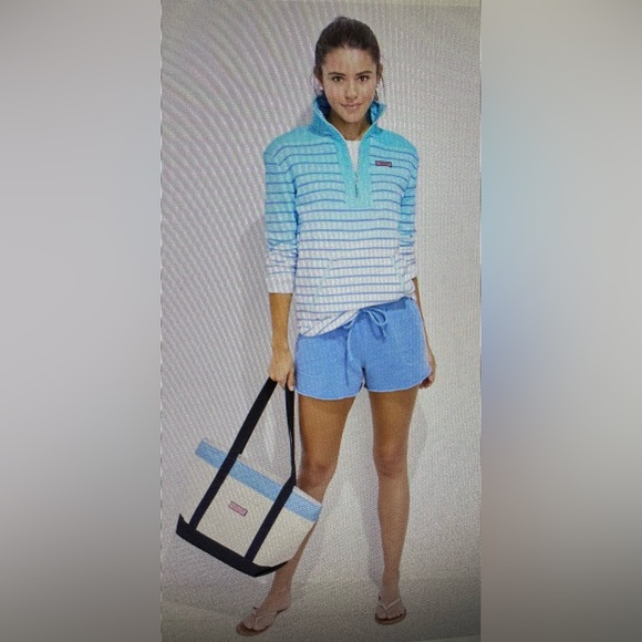 Vineyard vines, NWT supershep ombré stripe sweatshirt, size XL - Picture 4 of 10